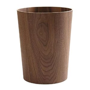 creative storage wooden trash can home bucket garbage bin hotel living room office wastebasket cans nordic recycling bin for home bedroom kitchen office waste basket cans