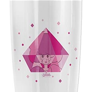 Logovision Steven Universe Pink In Diamond Stainless Steel Tumbler 20 oz Coffee Travel Mug/Cup, Vacuum Insulated & Double Wall with Leakproof Sliding Lid | Great for Hot Drinks and Cold Beverages