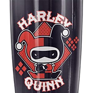 Logovision Harley Quinn Quinn Chibi Stainless Steel Tumbler 20 oz Coffee Travel Mug/Cup, Vacuum Insulated & Double Wall with Leakproof Sliding Lid | Great for Hot Drinks and Cold Beverages