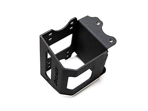 SuperATV Heavy Duty Winch Mounting Plate for Polaris Sportsman/Highlifter/Scrambler/Touring (See Fitment) | 3/16" Steel Plating | UV-Resistant Powder Coating Prevents Corrosion! | No Winch