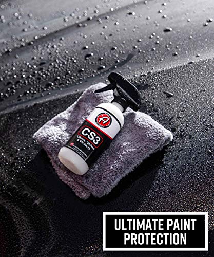 Adam’s CS3 (16oz) - Ceramic Spray Coating That Cleans, Shines & Protects | Top Coat Car Wash Polish & Paint Protectant Stronger Than Car Wax | RV Boat Motorcycle Car Detailing Waterless Wash Cleaner