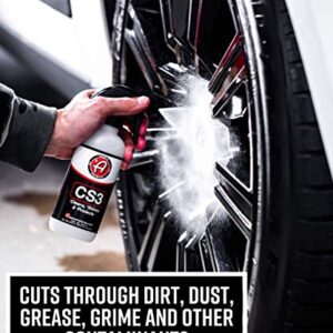 Adam’s CS3 (16oz) - Ceramic Spray Coating That Cleans, Shines & Protects | Top Coat Car Wash Polish & Paint Protectant Stronger Than Car Wax | RV Boat Motorcycle Car Detailing Waterless Wash Cleaner