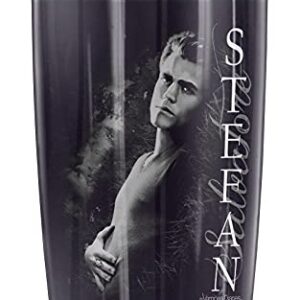 Logovision Vampire Diaries Stefan Next To Me Stainless Steel Tumbler 20 oz Coffee Travel Mug/Cup, Vacuum Insulated & Double Wall with Leakproof Sliding Lid | Great for Hot Drinks and Cold Beverages