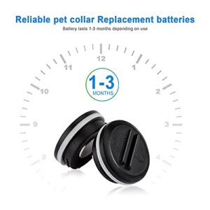 LP RFA-67 Pet Safe Collar Batteries for PIF-300 RF300 PIF-275-19 PRF-3004W PUL-250,Compatible with PetSafe RFA-67 6 Volt Replacement Battery