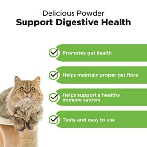 Pet Honesty Digestive Probiotics Max Strength for Cats Supplement - Bowel Support, Probiotic for Cats, Helps Relieve Cat Diarrhea & Constipation, Supports Digestion, Allergy, Immunity & Overall Health