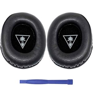 for Turtle Beach XO 7 Ear Pads Replacement Protein Leather Memory Foam Earpads Ear Cushion Muffs Compatible with Turtle Beach Ear Force XO Seven XO 7 XO7 Pro Premium Gaming Headset Xbox One (Earpads)