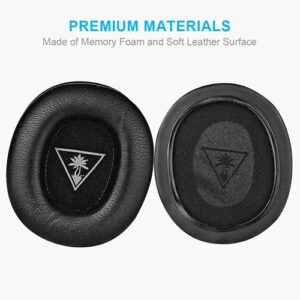 for Turtle Beach XO 7 Ear Pads Replacement Protein Leather Memory Foam Earpads Ear Cushion Muffs Compatible with Turtle Beach Ear Force XO Seven XO 7 XO7 Pro Premium Gaming Headset Xbox One (Earpads)