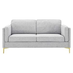 Modway Kaiya Upholstered Fabric Sofa, Light Gray