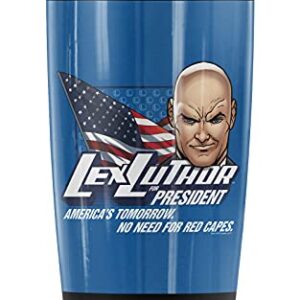 Logovision Superman Lex Luthor For President Stainless Steel Tumbler 20 oz Coffee Travel Mug/Cup, Vacuum Insulated & Double Wall with Leakproof Sliding Lid | Great for Hot Drinks and Cold Beverages