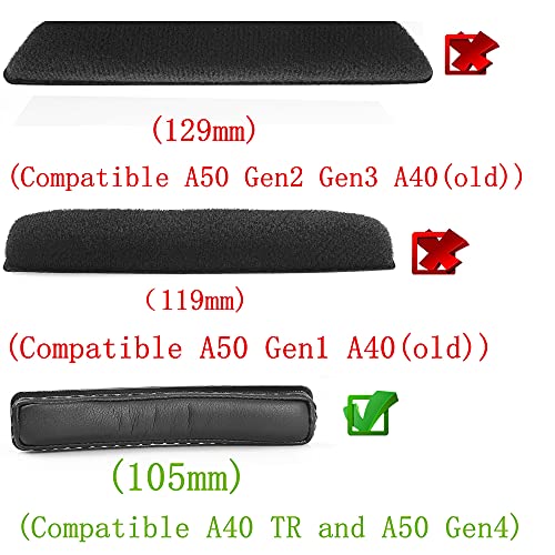 YunYiYi Headband Cover Replacement Compatible with Astro A40 TR A50 Gen4 Gaming Headset Headphones/Headband Protector/Headband Cover Cushion Pad Repair Part, Easy DIY Installation (Style3)