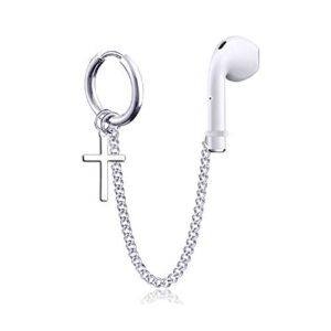 1 pair (need ear hole) anti lost earring strap bluetooth earphone holders accessories unisex anti-lost earring clip for airpods pro earhooks-style 5#