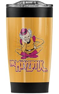 logovision superman mr. mxyzptlk stainless steel tumbler 20 oz coffee travel mug/cup, vacuum insulated & double wall with leakproof sliding lid | great for hot drinks and cold beverages