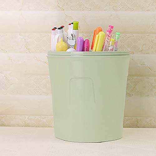 Trash Can Home Desktop Mini Covered Trash Garbage Can Storage Box Organizer Waste Bin