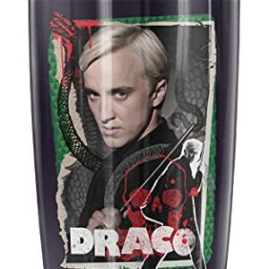 Harry Potter Draco Malfoy Photo Collage Stainless Steel Tumbler 20 oz Coffee Travel Mug/Cup, Vacuum Insulated & Double Wall with Leakproof Sliding Lid | Great for Hot Drinks and Cold Beverages