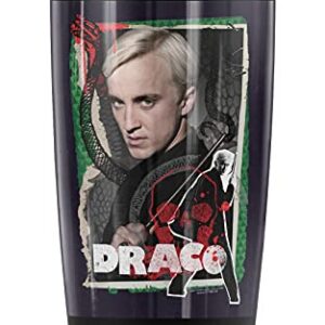 Harry Potter Draco Malfoy Photo Collage Stainless Steel Tumbler 20 oz Coffee Travel Mug/Cup, Vacuum Insulated & Double Wall with Leakproof Sliding Lid | Great for Hot Drinks and Cold Beverages