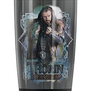 Logovision The Hobbit Thorin Oakenshield Key Stainless Steel Tumbler 20 oz Coffee Travel Mug/Cup, Vacuum Insulated & Double Wall with Leakproof Sliding Lid | Great for Hot Drinks and Cold Beverages