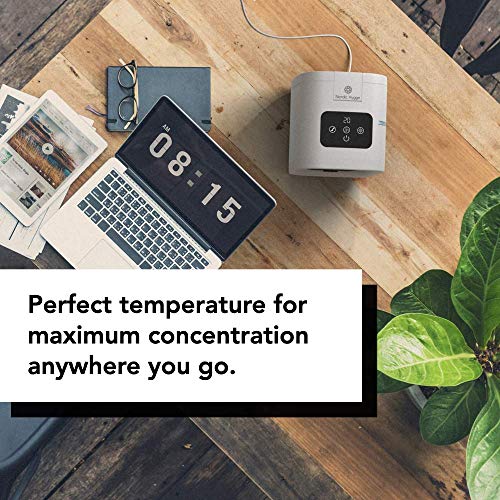 Nordic Hygge AirChill Personal Air Conditioner | Newly Updated Apr 2021 | Portable Air Cooler With Updated Humidifier Fan | New 2 Sided LED Lights | Use In Home Office Desktop or Bedroom