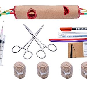 Stop The Bleed Kit with Online Training Course | Learn How to Stop Bleeding | A Stop The Bleed Simulation Arm with Veins That Actually Bleed & Arteries with Blood Squirting Out!