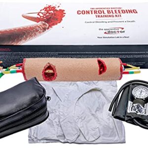 Stop The Bleed Kit with Online Training Course | Learn How to Stop Bleeding | A Stop The Bleed Simulation Arm with Veins That Actually Bleed & Arteries with Blood Squirting Out!