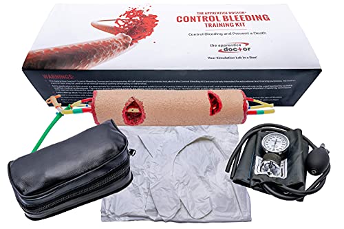 Stop The Bleed Kit with Online Training Course | Learn How to Stop Bleeding | A Stop The Bleed Simulation Arm with Veins That Actually Bleed & Arteries with Blood Squirting Out!