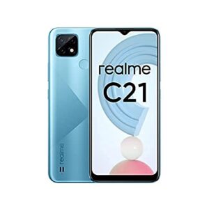 realme c21 dual-sim 64gb rom + 4gb ram (gsm only | no cdma) factory unlocked 4g/lte smartphone (cross blue) - international version