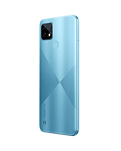 realme C21 Dual-SIM 64GB ROM + 4GB RAM (GSM only | No CDMA) Factory Unlocked 4G/LTE Smartphone (Cross Blue) - International Version