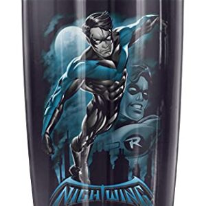 Logovision Batman Nightwing All Grown Up Stainless Steel Tumbler 20 oz Coffee Travel Mug/Cup, Vacuum Insulated & Double Wall with Leakproof Sliding Lid | Great for Hot Drinks and Cold Beverages