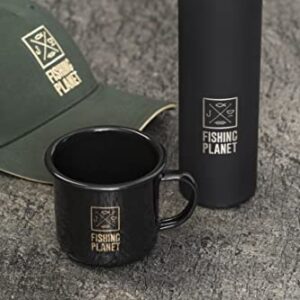 Fishing Planet Insulated Bottle - Stainless Steel Thermo Bottle 17-Ounce for Hot and cold Water Tea Coffee