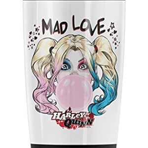 Harley Quinn Mad Love Stainless Steel Tumbler 20 oz Coffee Travel Mug/Cup, Vacuum Insulated & Double Wall with Leakproof Sliding Lid | Great for Hot Drinks and Cold Beverages