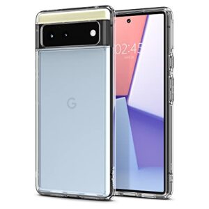 spigen ultra hybrid [anti-yellowing technology] designed for google pixel 6 case (2021) - crystal clear