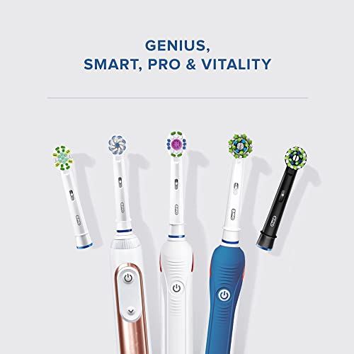 Oral-B Sensitive Clean Electric Toothbrush Head with Clean & Care Technology, Extra Soft Bristles for Gentle Plaque Removal, Pack of 12, Suitable for Mailbox, White