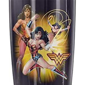 Logovision Wonder Woman Poses Stainless Steel Tumbler 20 oz Coffee Travel Mug/Cup, Vacuum Insulated & Double Wall with Leakproof Sliding Lid | Great for Hot Drinks and Cold Beverages