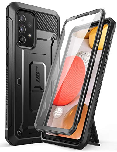 SUPCASE Unicorn Beetle Pro Series Designed for Samsung Galaxy A52 4G/5G (2021) Case, Full-Body Rugged Holster & Kickstand Case with Built-in Screen Protector for Galaxy A52s (Black)