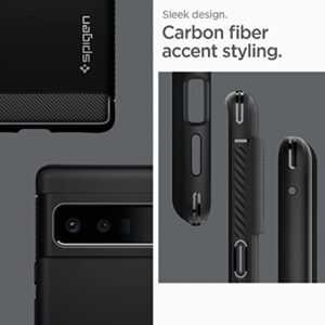 Spigen Rugged Armor Designed for Google Pixel 6 Pro Case (2021) - Matte Black