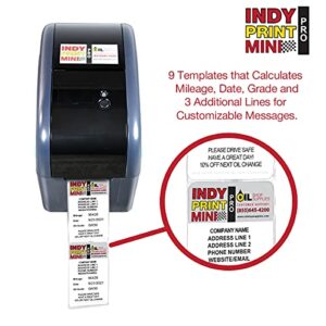 Indy Print Mini Pro Starter Kit, with 500 Stickers & Ink Ribbon