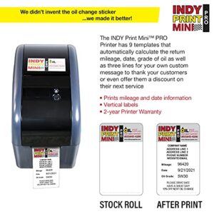 Indy Print Mini Pro Starter Kit, with 500 Stickers & Ink Ribbon