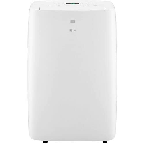 LG 6,000 BTU (DOE) / 8,000 BTU (ASHRAE) Portable Air Conditioner, Cools 250 Sq.Ft. (10' x 25' room size), Quiet Operation, LCD Remote, Window Installation Kit Included, 115V