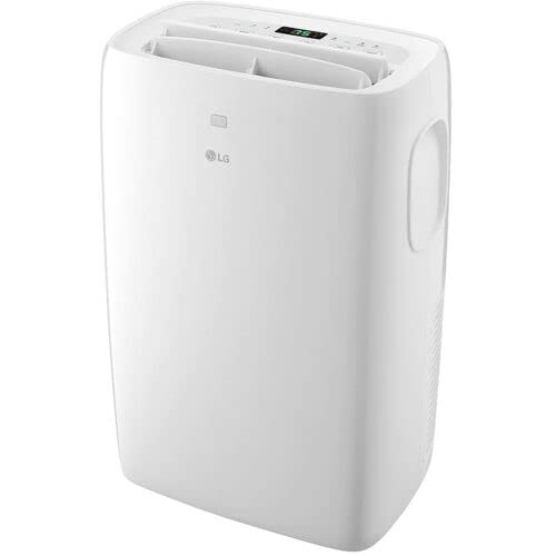 LG 6,000 BTU (DOE) / 8,000 BTU (ASHRAE) Portable Air Conditioner, Cools 250 Sq.Ft. (10' x 25' room size), Quiet Operation, LCD Remote, Window Installation Kit Included, 115V