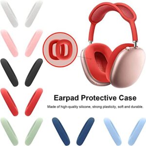 Tucana Silicone Earpad Case Compatible for AirPods Max, Earcup Cover Protector White