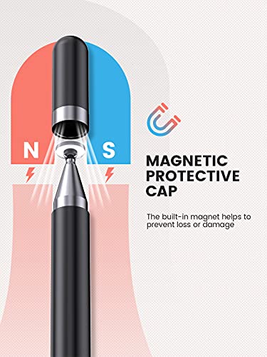 【High Sensitivity & Fine Point】Stylus Pen for iPad【Drawing & Writing Friendly】【Universal Capacitive】for iPhone/iPad/Android and Other Touch Screens