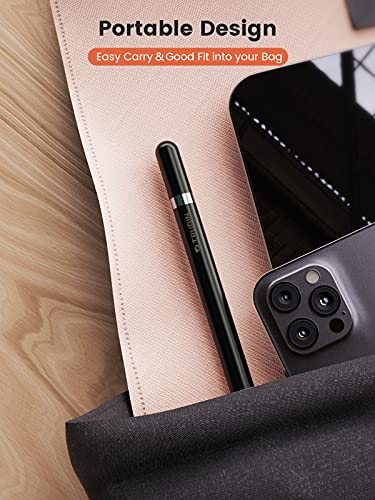 【High Sensitivity & Fine Point】Stylus Pen for iPad【Drawing & Writing Friendly】【Universal Capacitive】for iPhone/iPad/Android and Other Touch Screens