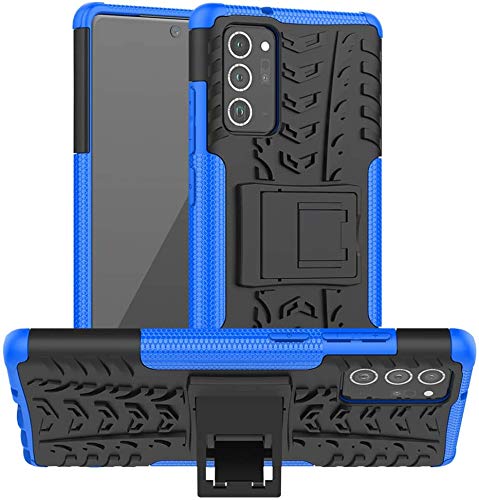 Lapinette Case with Samsung Galaxy Note 20 Ultra Shockproof - Case Galaxy Note 20 Ultra Heavy Duty - Armour Hybrid Protective Samsung Galaxy Note 20 Ultra Cover Double Layer Model Spider Blue