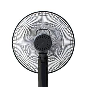 SPT SF-16D48BKA: 16″ DC-Motor Energy Saving Stand Fan with Remote and Timer – Piano Black,16"