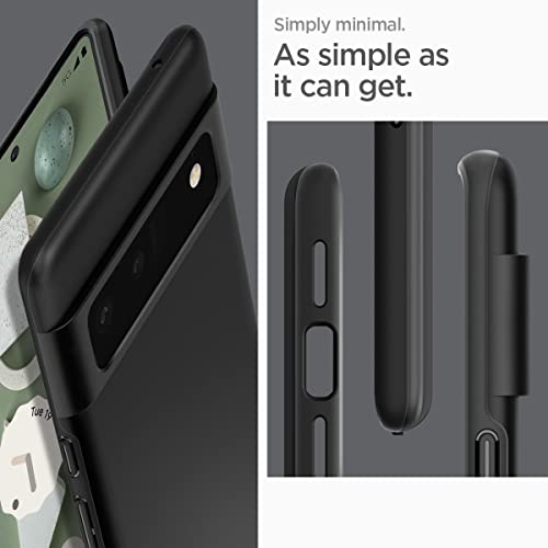 Spigen Thin Fit Designed for Google Pixel 6 Pro Case (2021) - Black