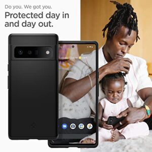 Spigen Thin Fit Designed for Google Pixel 6 Pro Case (2021) - Black