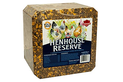 Kalmbach Feeds Henhouse Reserve Supplement Treat Block for Chickens, 20 lb