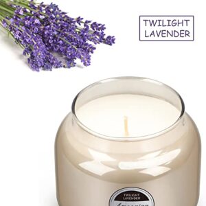 Lavender Candle, Natural Soy Wax Highly Fragrance Candles for Home Scented, 8.8oz Scented Candles Gifts for Women, Suitable for Bath, Yoga, Birthday Valentine and Mother's Day