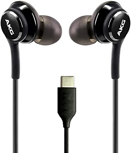 UrbanX 2021 Stereo Headphones for Note 10, Note 10+, Galaxy S10, S9 Plus, S10e, Galaxy S21, Galaxy S20 FE, Galaxy S20, Microphone and Volume Remote Type-C Connector