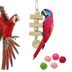 Seasonsky 8 PCS Natural Grape Stick Fork Bird Perch Bird Standing Stick Chewing Bird Toys Natural Grapevine Bird Cage Perch for Parrot Cages Toy for Cockatiels, Parakeets, Finches