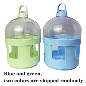 Bird Feeding Pigeons Feeder Water 4L Plastic Pet Drinker Dispenser Pot Container Birds - Automatic Feeders Water Dispenser